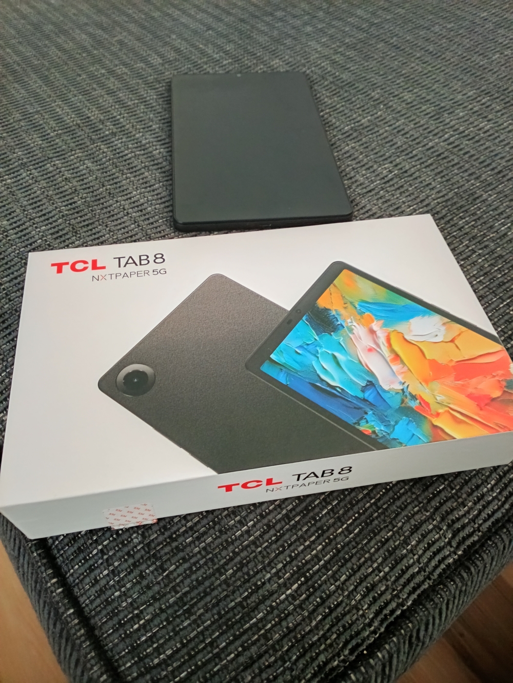 TCL Tab 8 Tablet with Black Display and White Retail Box